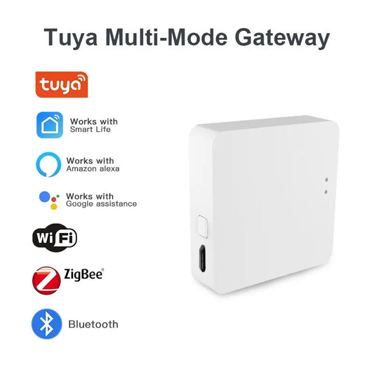 Tuya Multi Mode ZigBee Bluetooth Gateway Hub Wireless Smart Home Appliances .
