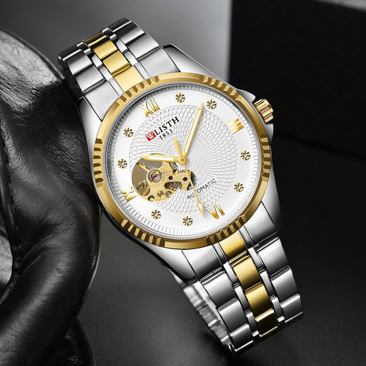 Automatic Mechanical Watch,Watch Trend Luminous Waterproof Steel .